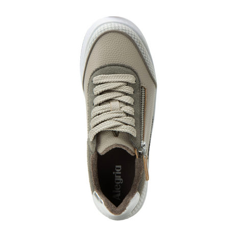 Alegria Averie Sneaker (Women) - Houndstooth Grey Athletic - Casual - Lace Up - The Heel Shoe Fitters