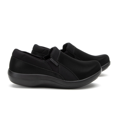 Alegria Duette Slip On (Women) - Jet Black Dress-Casual - Slip Ons - The Heel Shoe Fitters