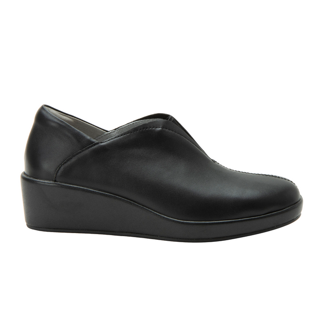 Alegria Hadlee Slip On (Women) - Black Dress-Casual - Slip On - The Heel Shoe Fitters