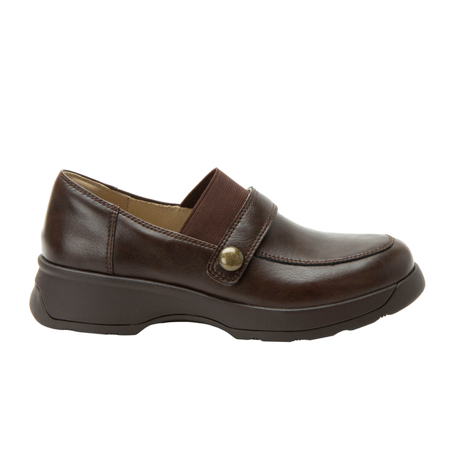 Alegria Janna Loafer (Women) - Dark Chocolate Dress-Casual - Loafers - The Heel Shoe Fitters