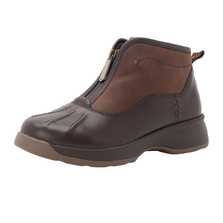 Alegria Junypur Boot (Women) - Brown Boots - Casual - Mid - The Heel Shoe Fitters