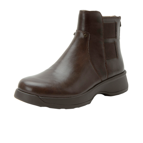 Alegria Jordyn Mid Boot (Women) - Dark Chocolate Boots - Casual - Mid - The Heel Shoe Fitters