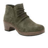 Alegria Melina Heeled Boot (Women) - Matcha Boots - Casual - Low - The Heel Shoe Fitters