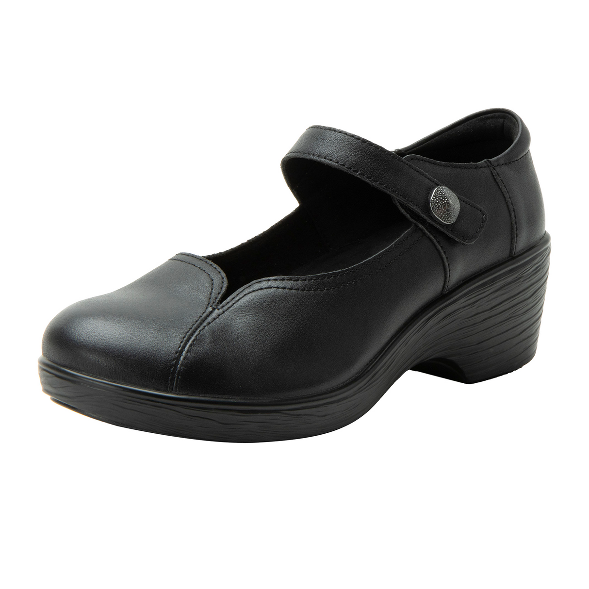 Alegria Saylar Mary Jane (Women) - Noir Dress-Casual - Heels - The Heel Shoe Fitters