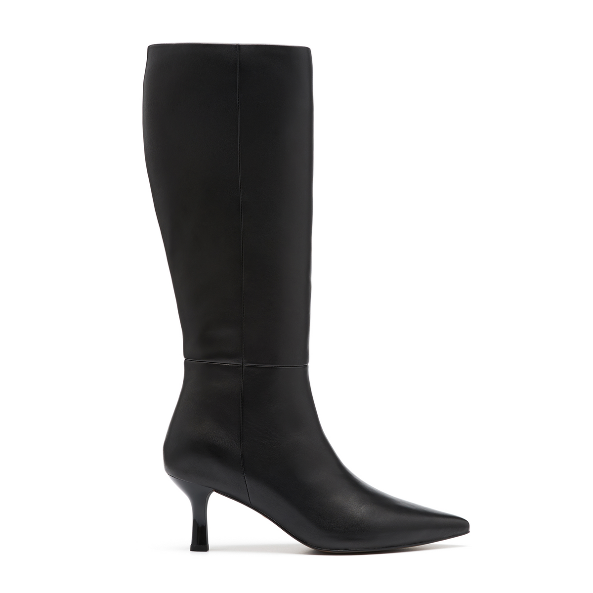 Frankie4 Allegra Heeled Tall Boot (Women) - Black