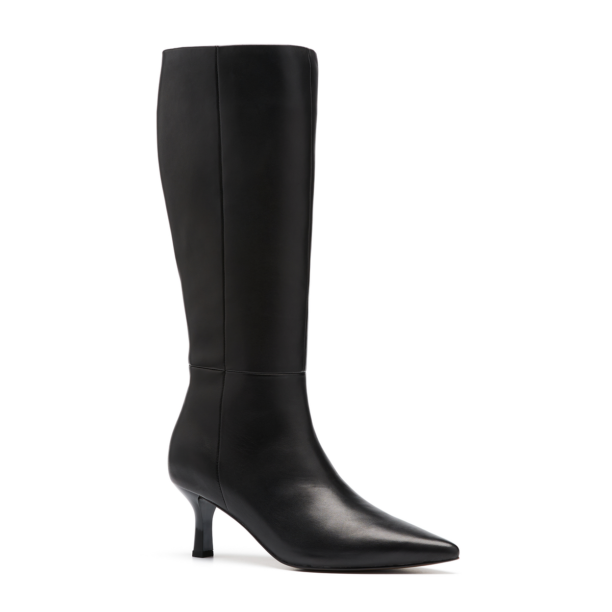 Frankie4 Allegra Heeled Tall Boot (Women) - Black