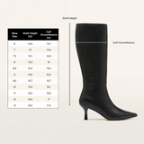 Frankie4 Allegra Heeled Tall Boot (Women) - Black