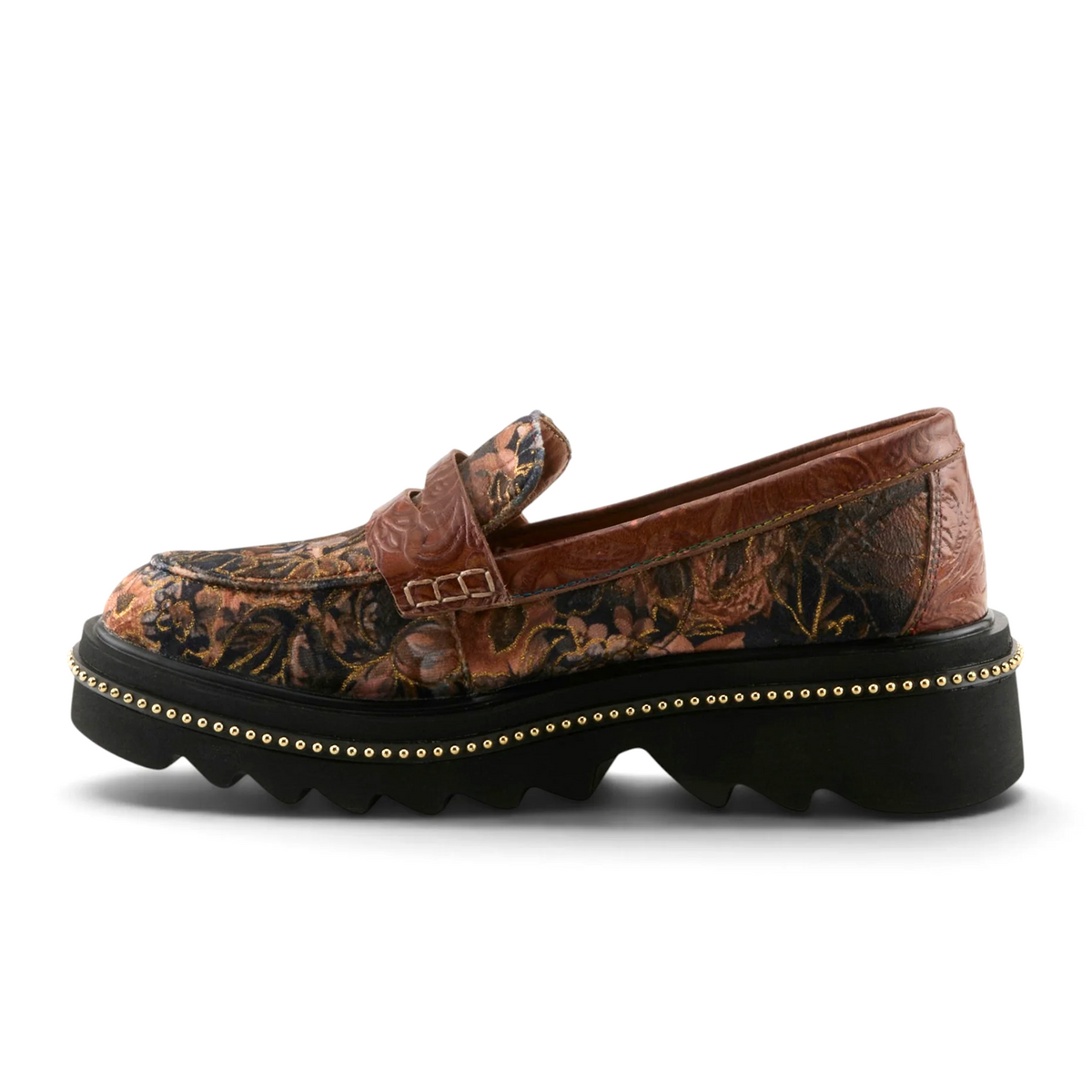 L'Artiste Altona-Vivi Loafer (Women) - Brown Multi