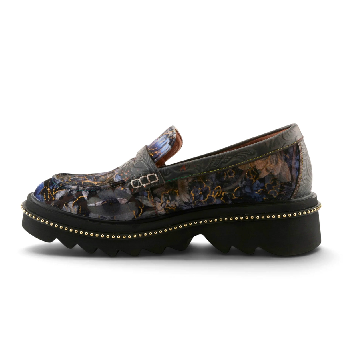 L'Artiste Altona-Vivi Loafer (Women) - Navy Multi