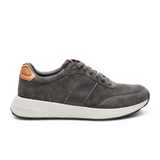 Aetrex Graham Sneaker (Men) - Charcoal Athletic - Casual - Lace Up - The Heel Shoe Fitters