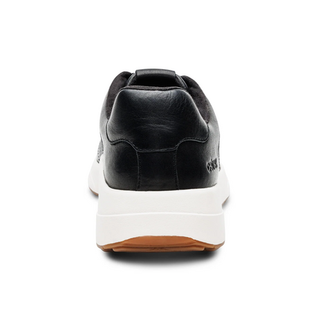 Aetrex Drew Sneaker (Men) - Black Athletic - Casual - Lace Up - The Heel Shoe Fitters