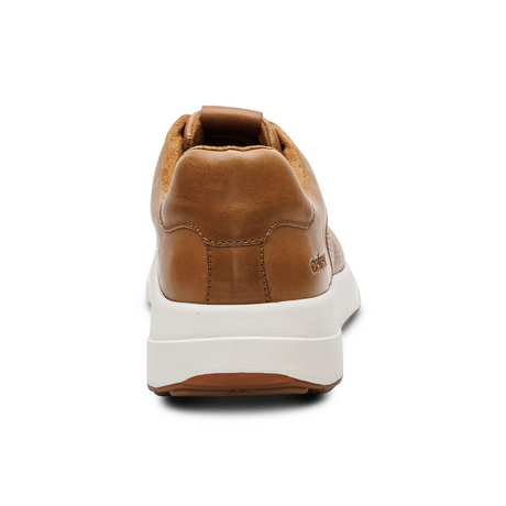 Aetrex Drew Sneaker (Men) - Tan Athletic - Casual - Lace Up - The Heel Shoe Fitters