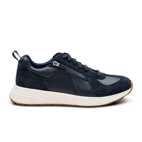 Aetrex Miles Sneaker (Men) - Navy Athletic - Casual - Lace Up - The Heel Shoe Fitters