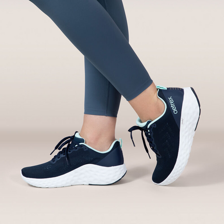 Aetrex Danika Sneaker (Women) - Navy Athletic - Athleisure - The Heel Shoe Fitters