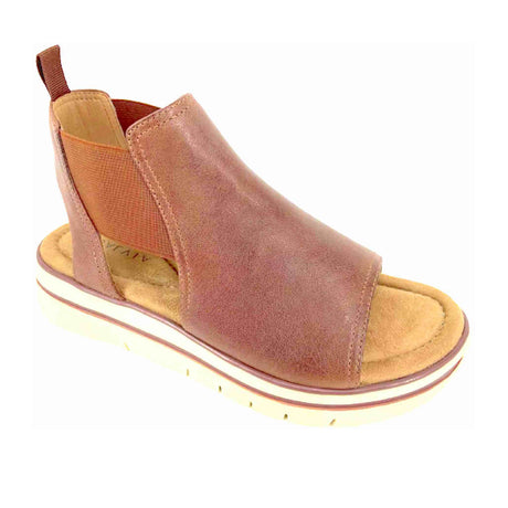 Salvia Ari Platform Sandal (Women) - Cuoio Sheep Nappa Sandals - Backstrap - The Heel Shoe Fitters