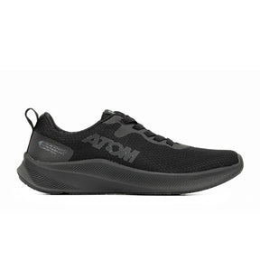 Atom Activity Sneaker (Men) - Black Athletic - Walking - The Heel Shoe Fitters