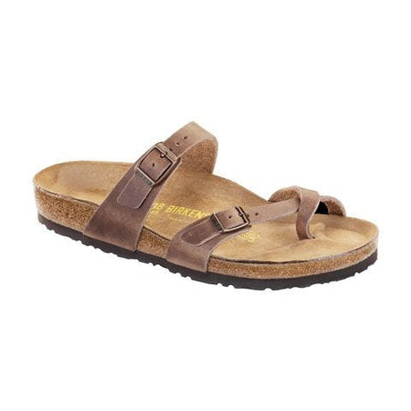 Birkenstock Mayari Sandal (Women) - Tobacco Oiled Leather Sandals - Thong - The Heel Shoe Fitters