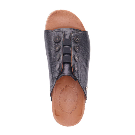 Revere Antalya Slide Sandal (Women) - Black Sandals - Slide - The Heel Shoe Fitters