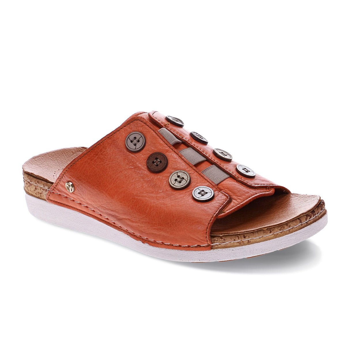 Revere Antalya Slide Sandal (Women) - Mango Sandals - Slide - The Heel Shoe Fitters
