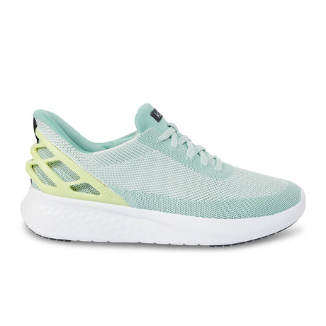 Kizik Athens Sneaker (Unisex) - Surf Spray/Shadow Lime Athletic - Casual - Lace Up - The Heel Shoe Fitters