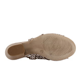 Bueno Candice Heeled Sandal (Women) - Dark Silver Sandals - Heel/Wedge - The Heel Shoe Fitters
