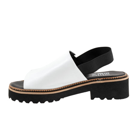 Bueno Amy Backstrap Sandal (Women) - White Sandals - Backstrap - The Heel Shoe Fitters