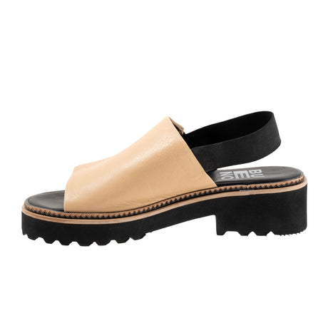 Bueno Amy Backstrap Sandal (Women) - Light Tan Sandals - Backstrap - The Heel Shoe Fitters