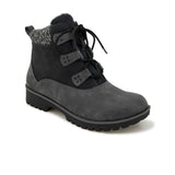 JBU Blackstone Ankle Boot (Women) - Black/Charcoal Boots - Fashion - Ankle Boot - The Heel Shoe Fitters