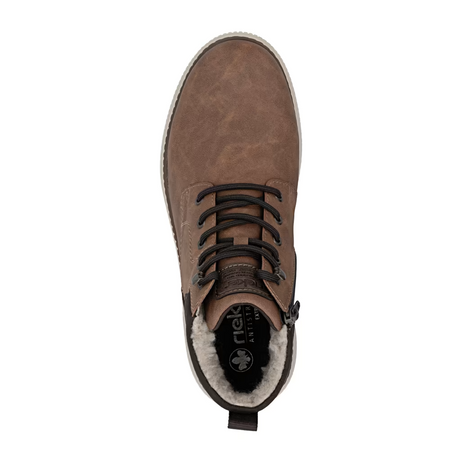 Rieker B3302 Stan Boot (Men) - Mandel/Kastanie/Braun Boots - Casual - Mid - The Heel Shoe Fitters