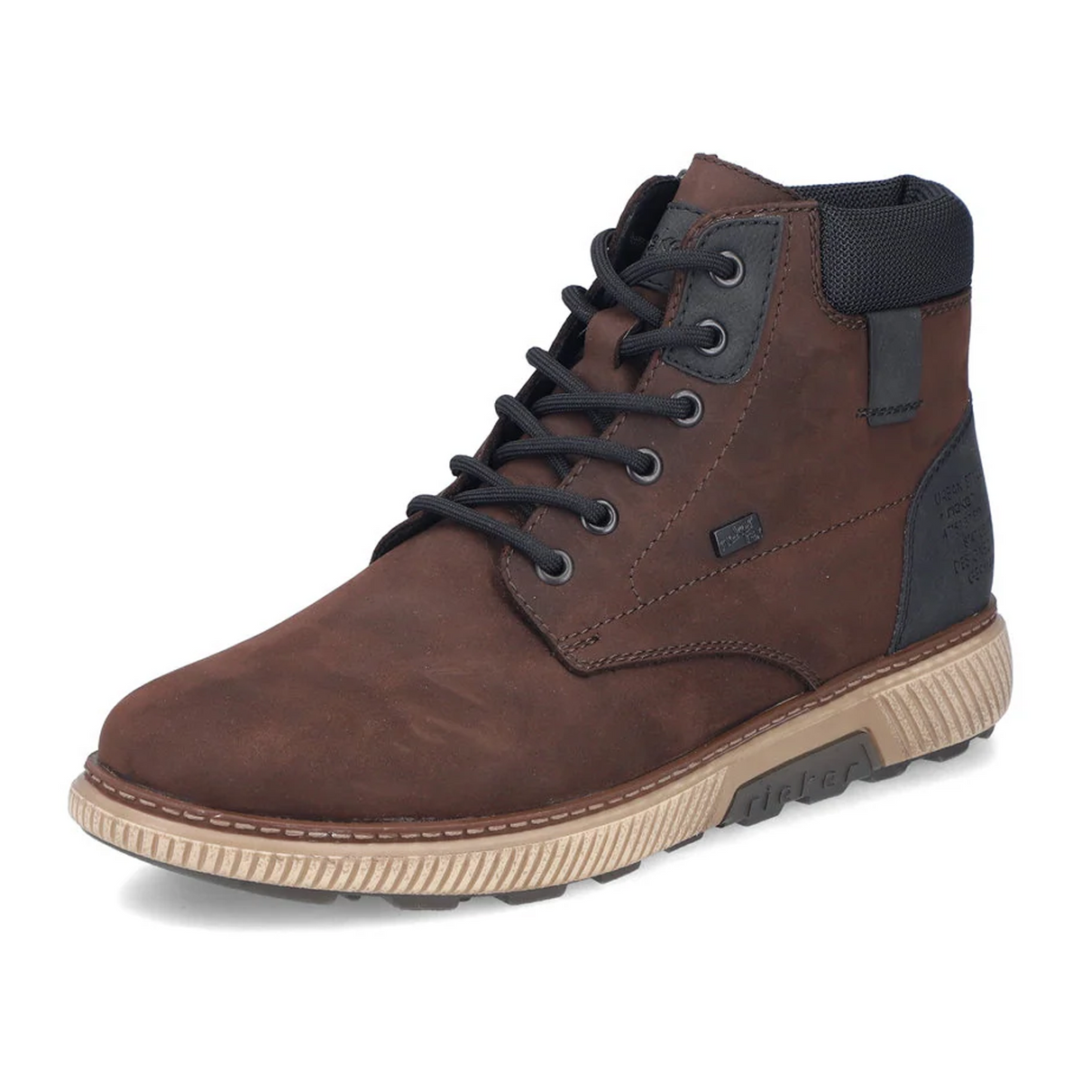 Rieker Stan 40 (Men) - Cigar/Schwarz/Braun