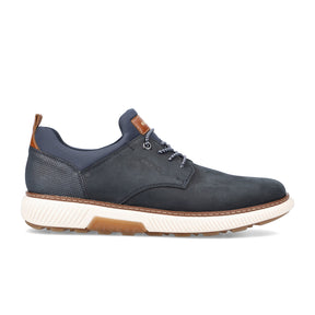 Rieker Stan 60 Sneaker (Men) - Pazifik/Navy/Lak/Amaretto Dress-Casual - Oxford - The Heel Shoe Fitters