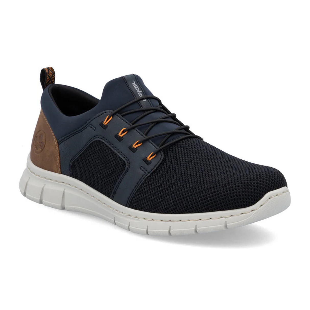 Rieker Timo 96 Sneaker (Men) - Pazifik/Lake/Mandel/Navy Dress-Casual - Oxford - The Heel Shoe Fitters