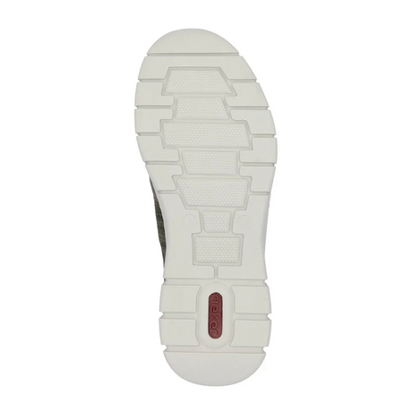 Rieker Timo 96 Sneaker (Men) - Moos/Olive/Mandel/Pesto Athletic - Casual - Slip On - The Heel Shoe Fitters