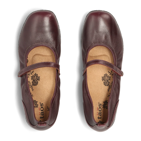 Taos Babble (Women) - Merlot Dress-Casual - Flat - The Heel Shoe Fitters