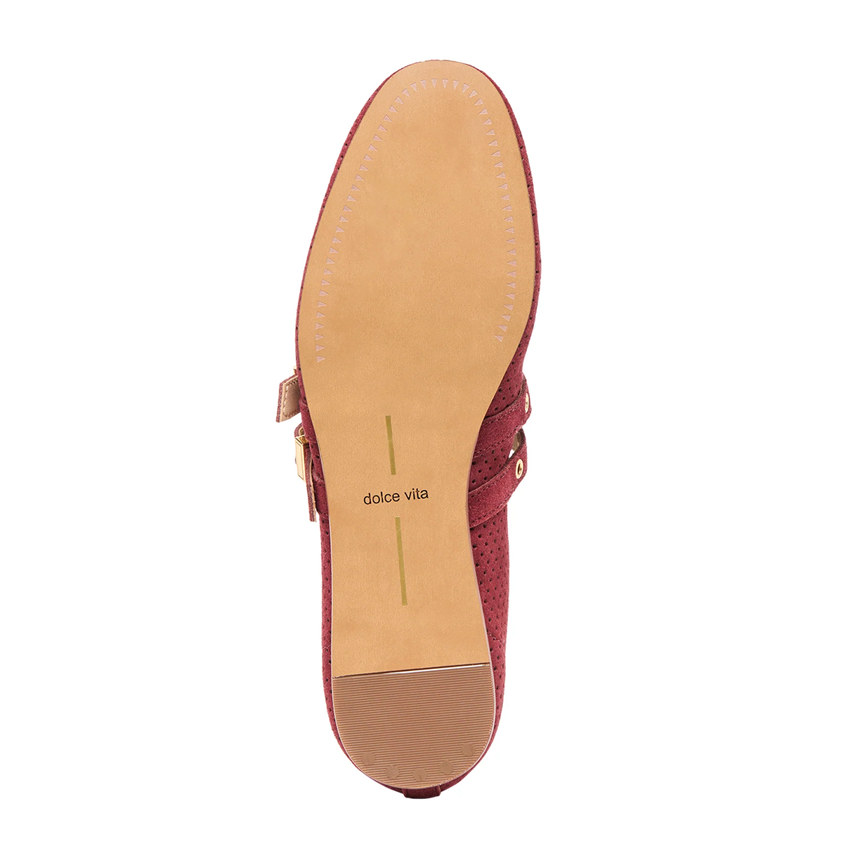 Dolce Vita Baylee Grommet Flat (Women) - Oxblood Dress-Casual - Flat - The Heel Shoe Fitters