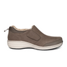 Aetrex Tyra Slip On (Women) - Warm Grey Dress-Casual - Slip On - The Heel Shoe Fitters