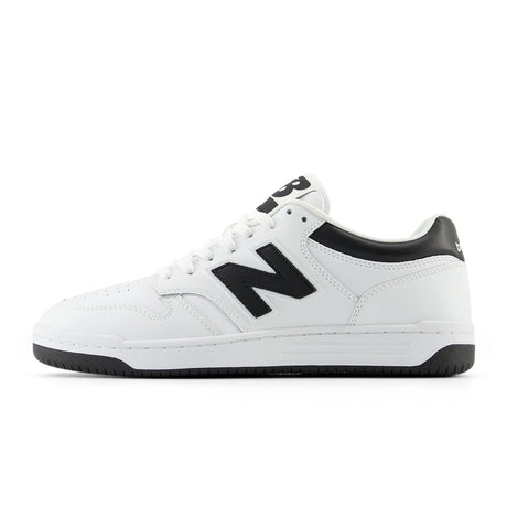 New Balance BB480 (Men) - White/Black Athletic - Casual - Lace Up - The Heel Shoe Fitters