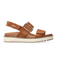 Mephisto Belona Backstrap Sandal (Women) - Hazelnut Velcalf Sandals - Backstrap - The Heel Shoe Fitters