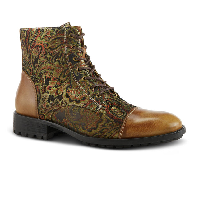 L'Artiste Berger Ankle Boot (Men) - Tan Multi Boots - Fashion - Ankle Boot - The Heel Shoe Fitters