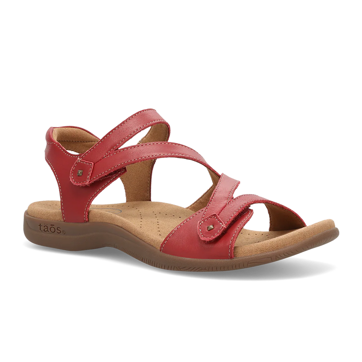 Taos Big Time Backstrap Sandal (Women) - Red Sandal - Backstrap - The Heel Shoe Fitters