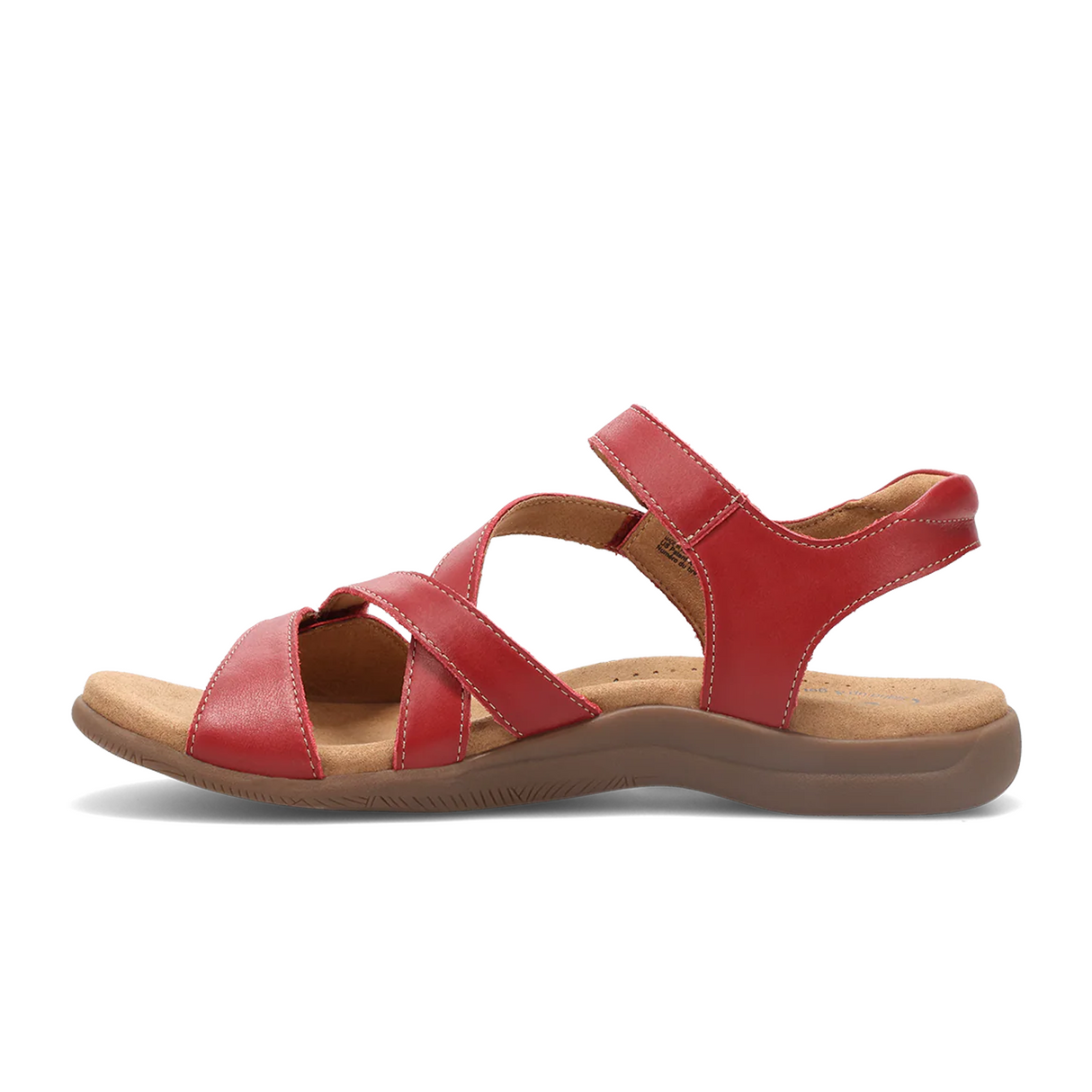 Taos Big Time Backstrap Sandal (Women) - Red Sandal - Backstrap - The Heel Shoe Fitters