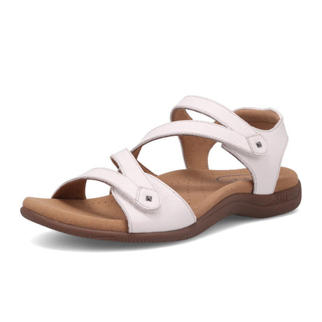 Taos Big Time Backstrap Sandal (Women) - White Sandals - Backstrap - The Heel Shoe Fitters