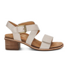 Aetrex Kristin Heeled Sandal (Women) - Ivory Sandal - Heel/Wedge - The Heel Shoe Fitters