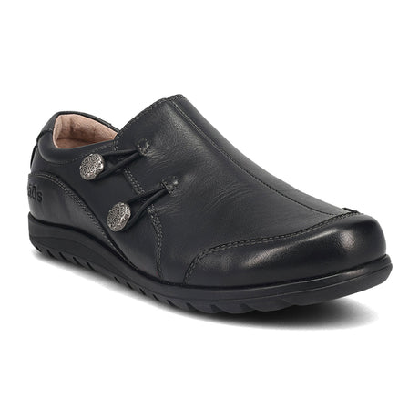 Taos Blend Slip On Loafer (Women) - Black Dress-Casual - Loafers - The Heel Shoe Fitters