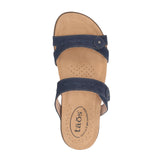 Taos Bandalero Slide Sandal (Women) - Navy Nubuck Sandal - Slide - The Heel Shoe Fitters