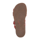 Taos Bandalero Slide Sandal (Women) - Red Nubuck Sandals - Slide - The Heel Shoe Fitters
