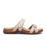 Taos Bandalero Slide Sandal (Women) - Stone Nubuck Sandals - Slide - The Heel Shoe Fitters