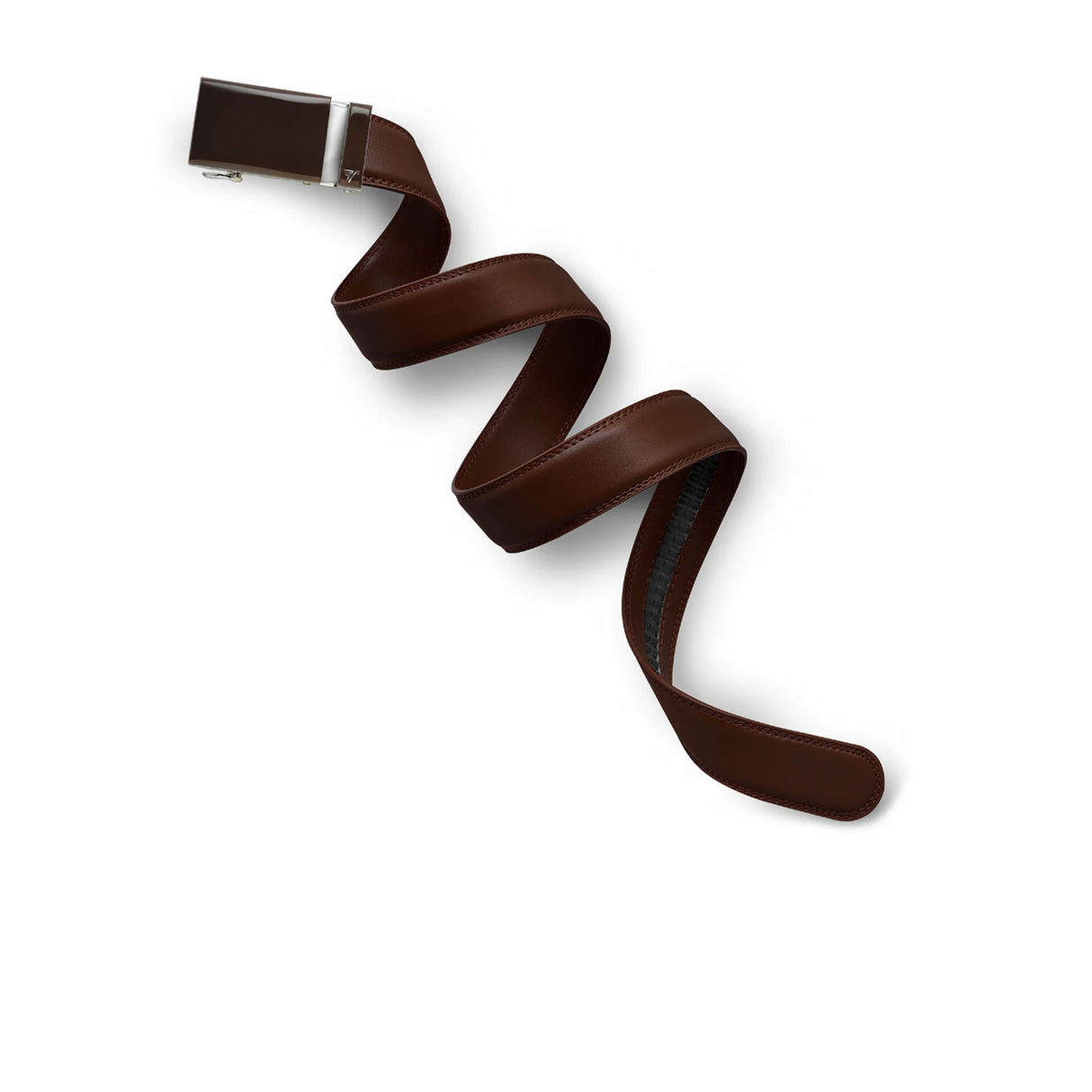 Mission Belts Leather Belt (Men) - Chocolate/Chocolate Brown Leather Accessories - Belts - Leather - The Heel Shoe Fitters