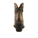 L'Artiste Brydie Boot (Women) - Olive Multi Boots - Casual - Low - The Heel Shoe Fitters