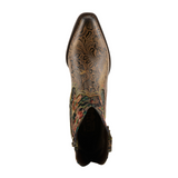 L'Artiste Brydie Boot (Women) - Olive Multi Boots - Casual - Low - The Heel Shoe Fitters